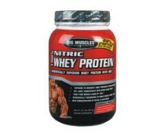 Big Muscle 100% Nitric whey Protein 6 lbs